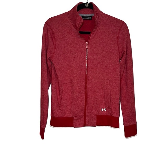 Under Armour All Season Full Zip Jacket Red Women's Size: SM/P/CH - Picture 1 of 5